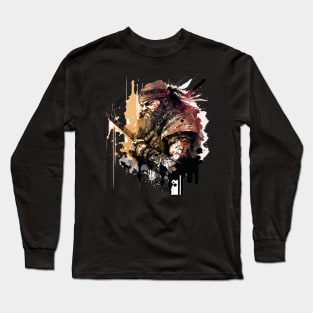 pirate dwarf Long Sleeve T-Shirt